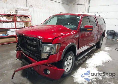 2014 Ford F-150 Fx4 from USA, damaged, VIN 1FTFW1EF3EFA31386